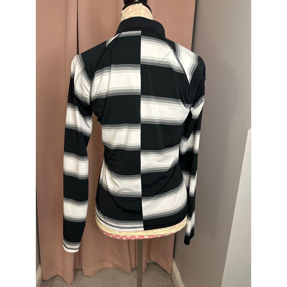 G/Fore Women's Offset Gradient Stripe Tech 1/4-Zi… - image 7